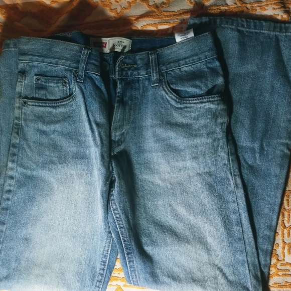 Levi's: Bootcut 527 jeans size 14 - Picture 3 of 3